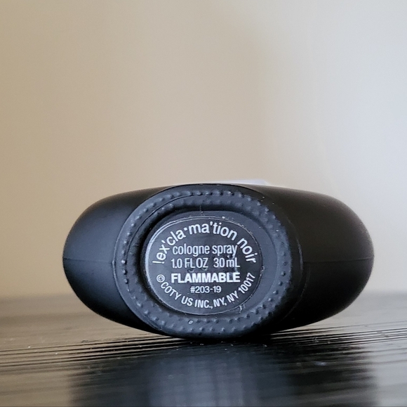 Vintage Coty Exclamation Noir Cologne Spray 1oz ex'cla-ma'tion - Picture 2 of 3